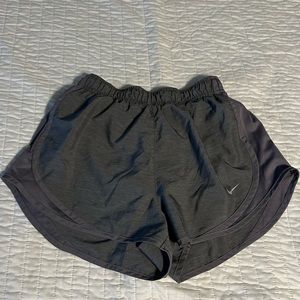 Nike dark grey running shorts size small